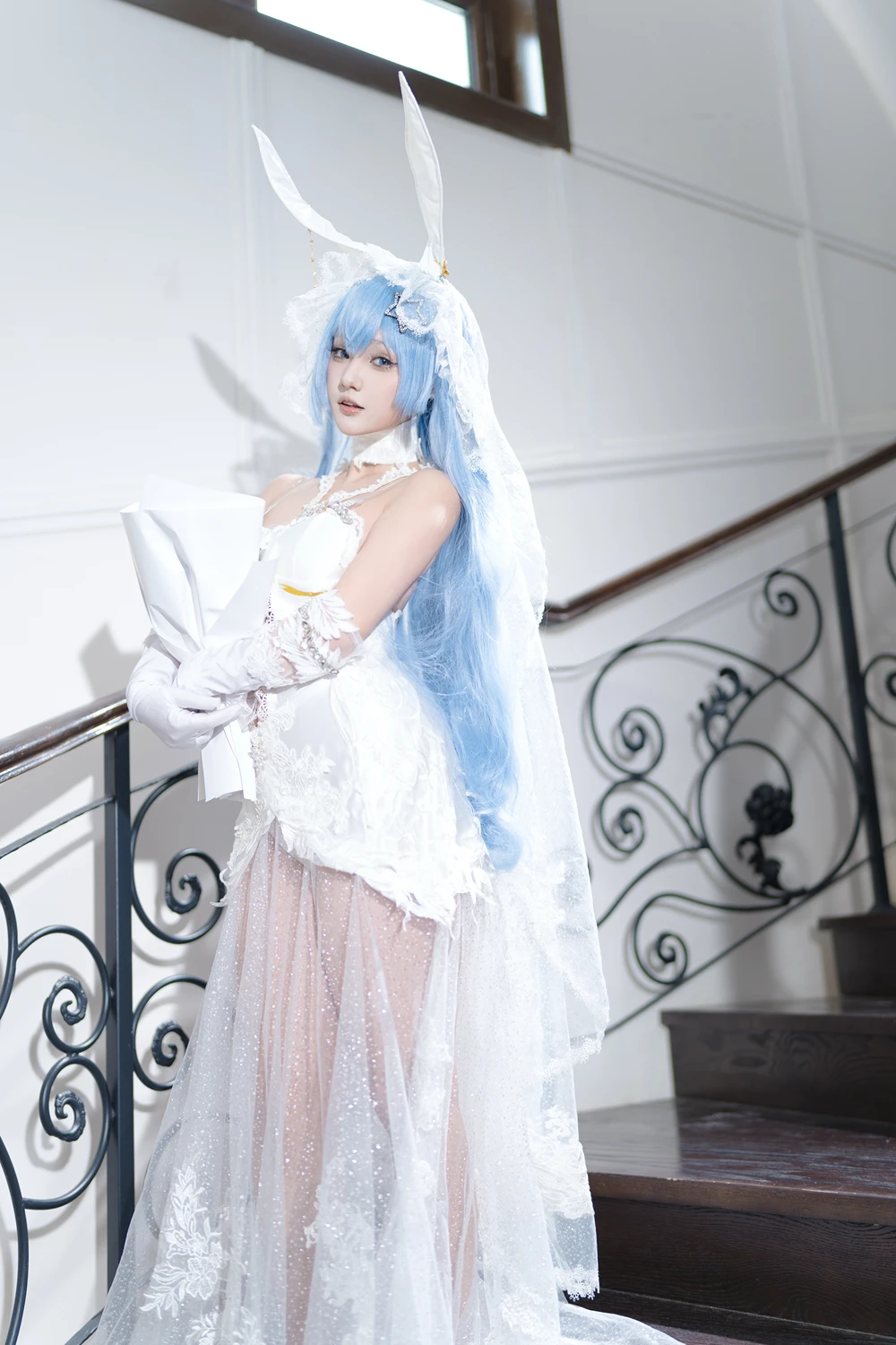 Cosplay Mercurius-i 露 – 碧蓝航线 花园 白雪之仪 - P8