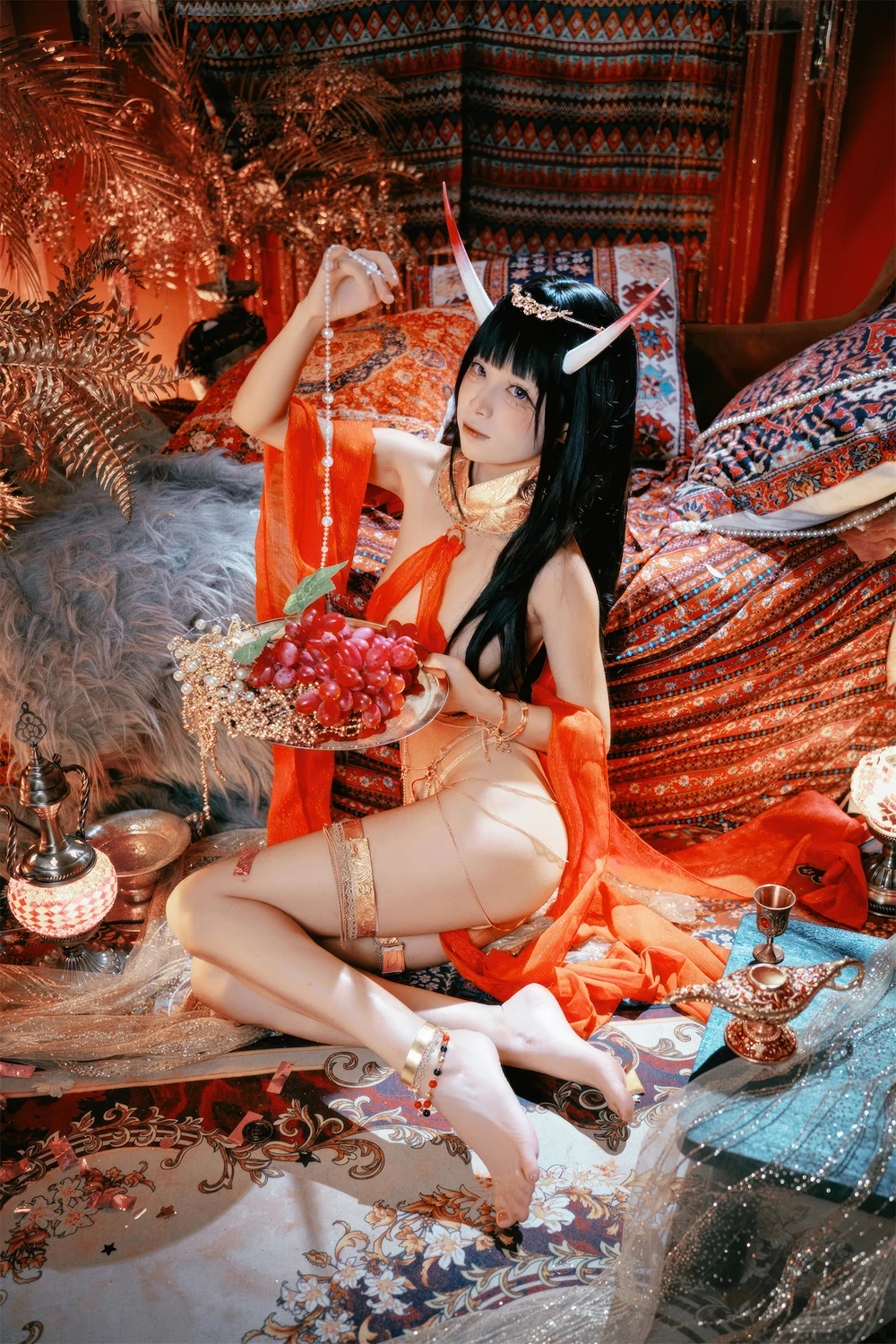 Cosplay 三無人型 – 碧蓝航线 能代 舞娘 - P25