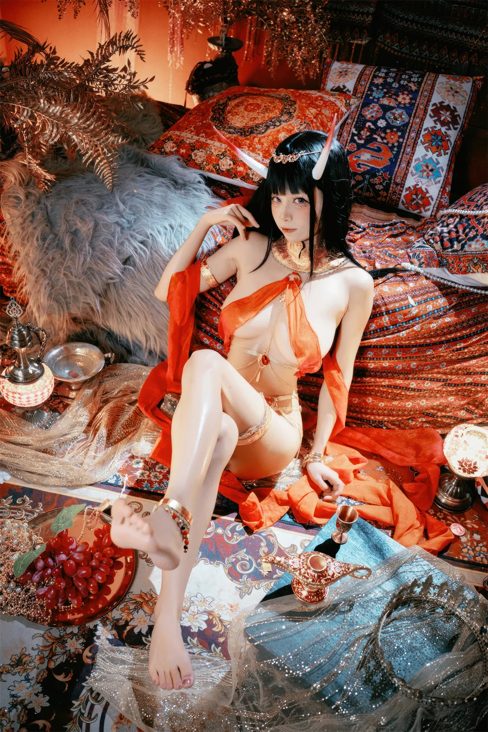 Cosplay 三無人型 – 碧蓝航线 能代 舞娘 - P26