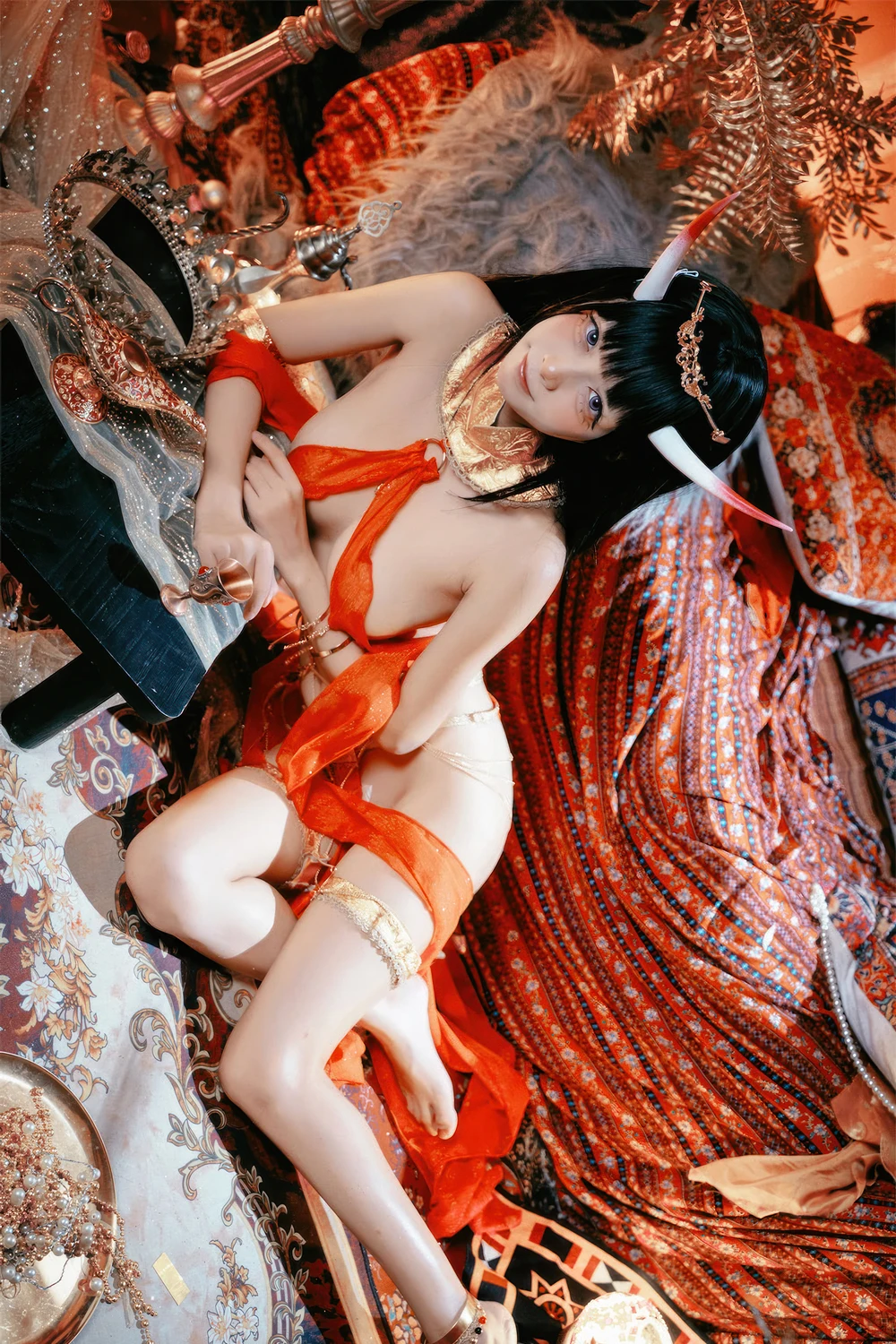 Cosplay 三無人型 – 碧蓝航线 能代 舞娘 - P32