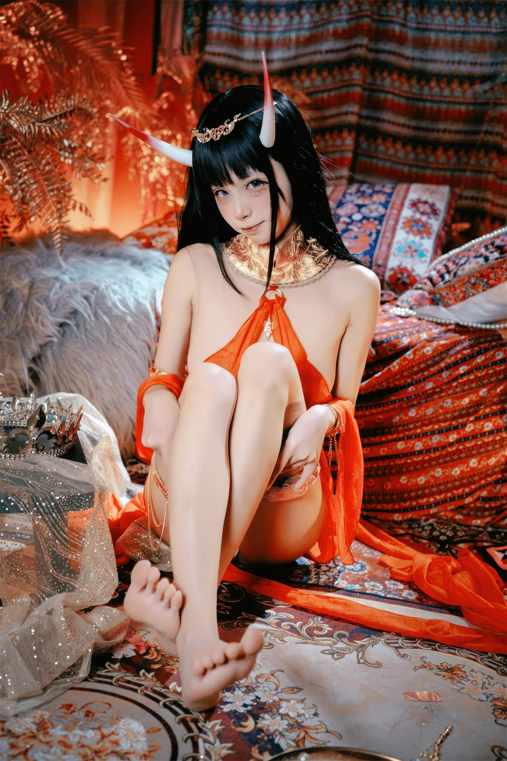 Cosplay 三無人型 – 碧蓝航线 能代 舞娘 - P44