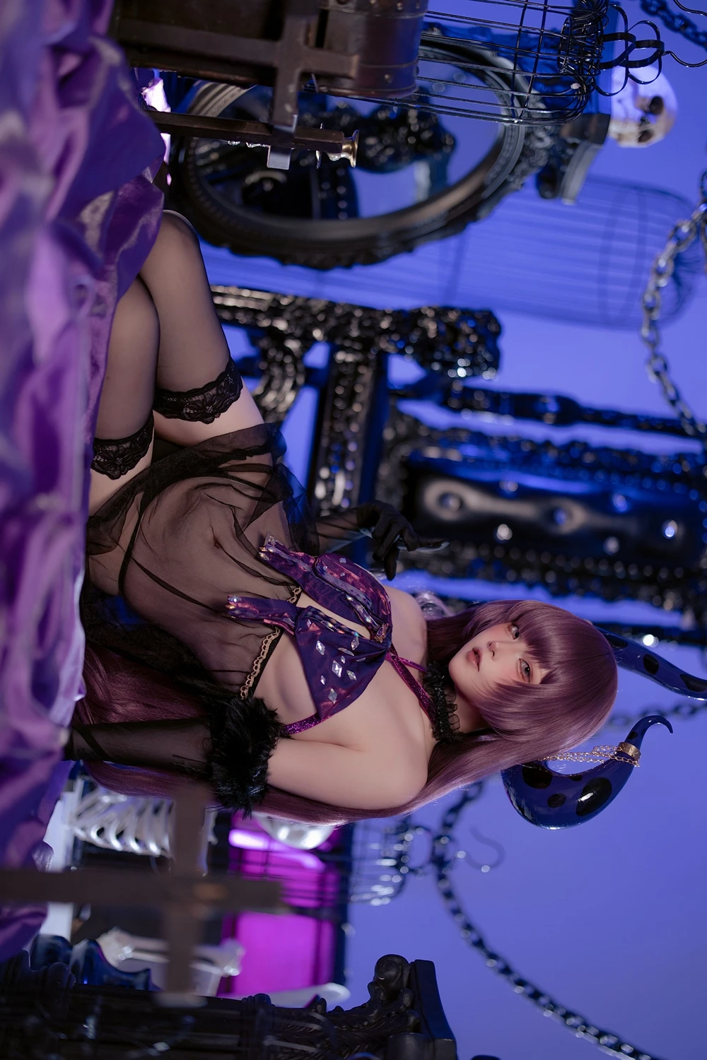 Cosplay 屿鱼 – 碧蓝航线 安妮女王 隐秘之拥的呼唤 - P11