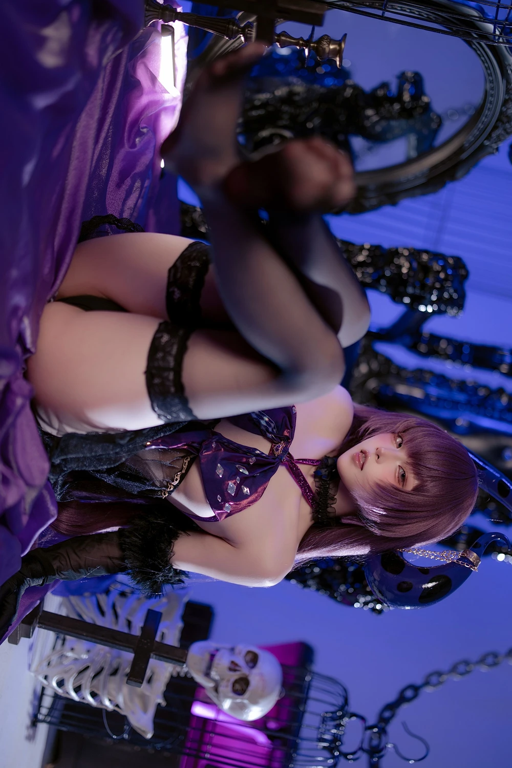 Cosplay 屿鱼 – 碧蓝航线 安妮女王 隐秘之拥的呼唤 - P17
