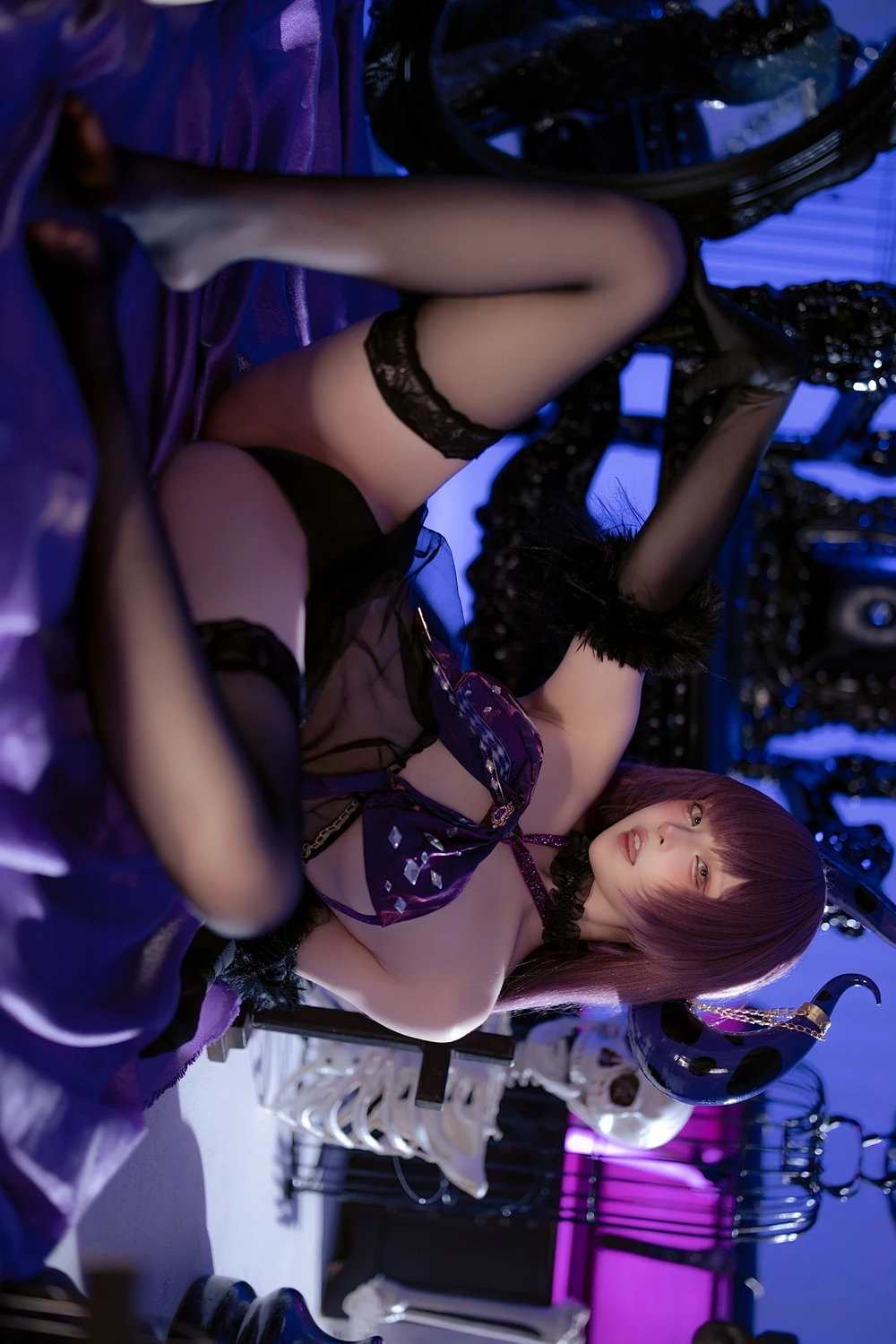 Cosplay 屿鱼 – 碧蓝航线 安妮女王 隐秘之拥的呼唤 - P30