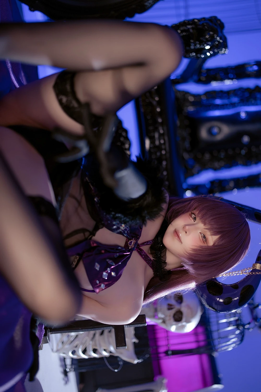 Cosplay 屿鱼 – 碧蓝航线 安妮女王 隐秘之拥的呼唤 - P31