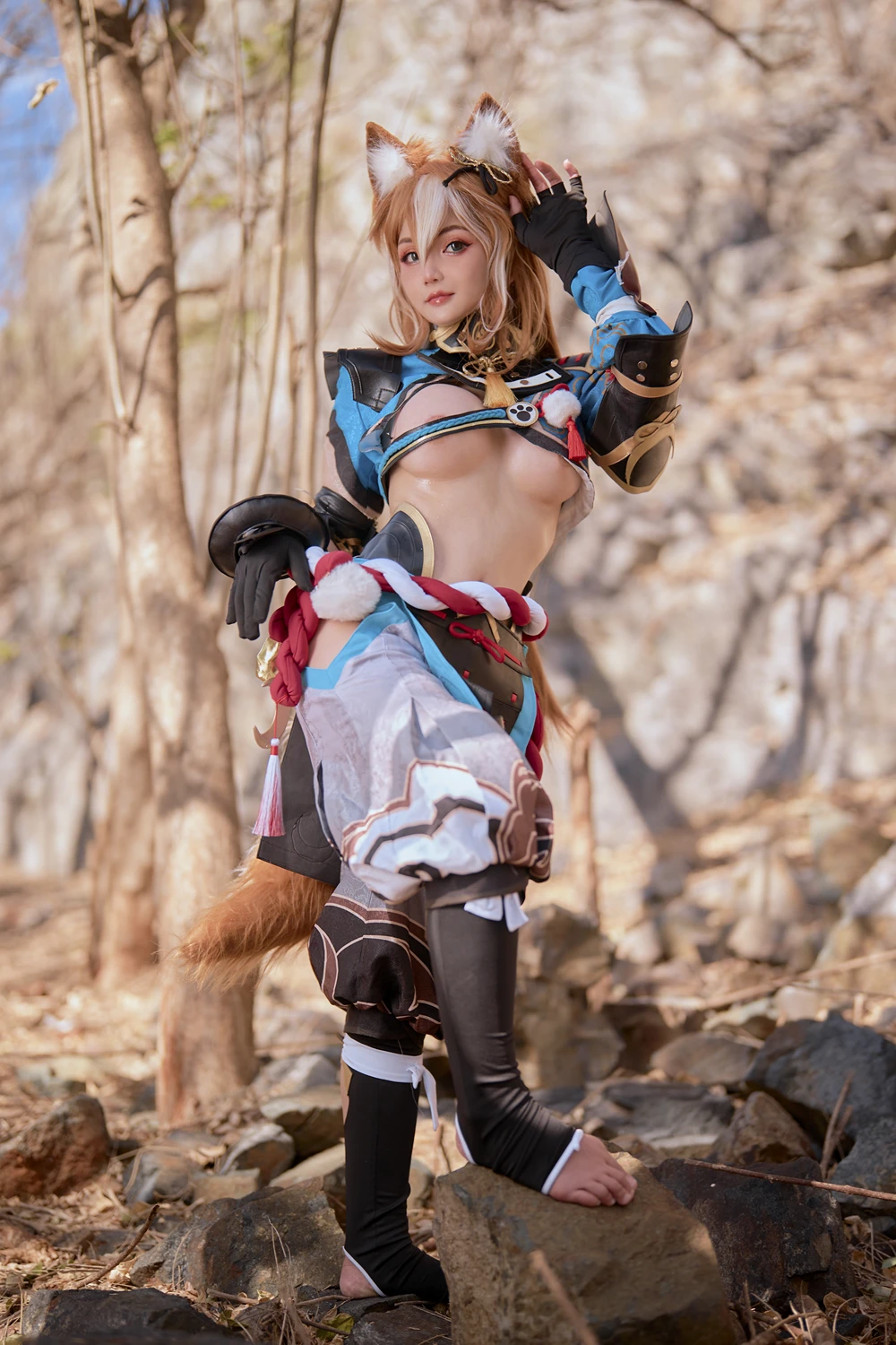 Cosplay Joyce Lin – Genshin Impact Gorou - P13
