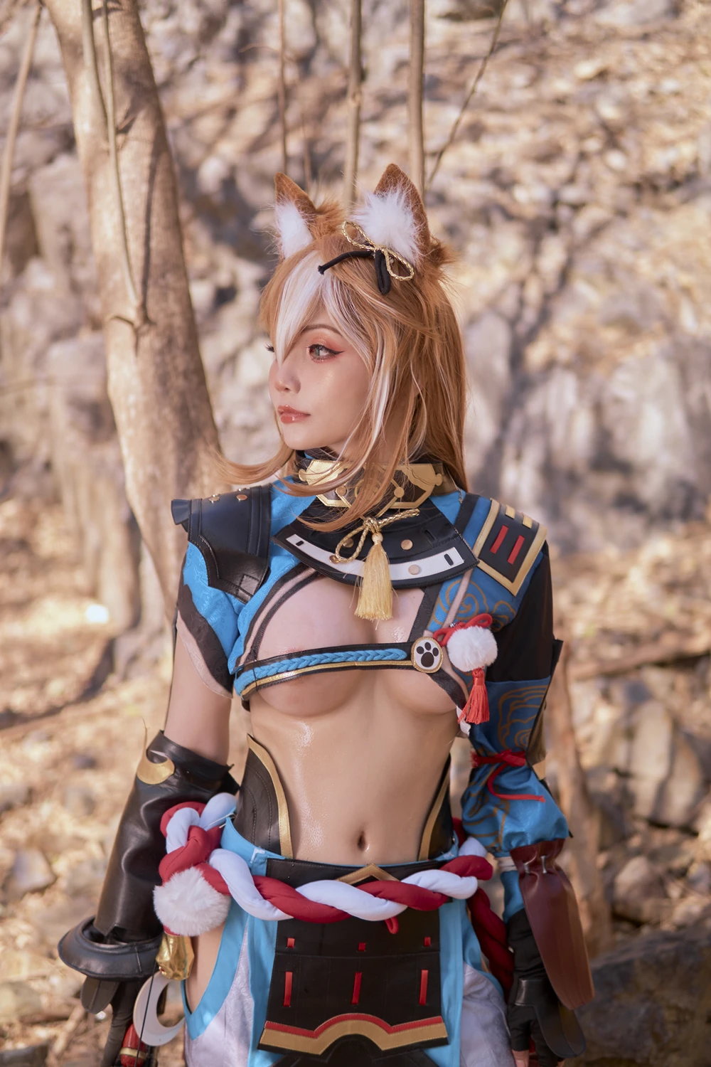 Cosplay Joyce Lin – Genshin Impact Gorou - P1