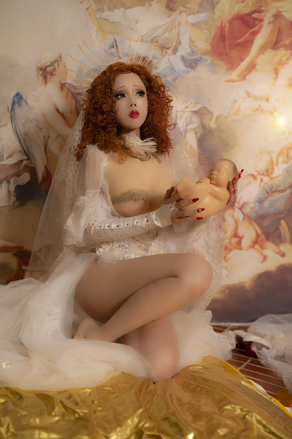 Cosplay 钛合金TiTi – 圣诞圣母 - P20