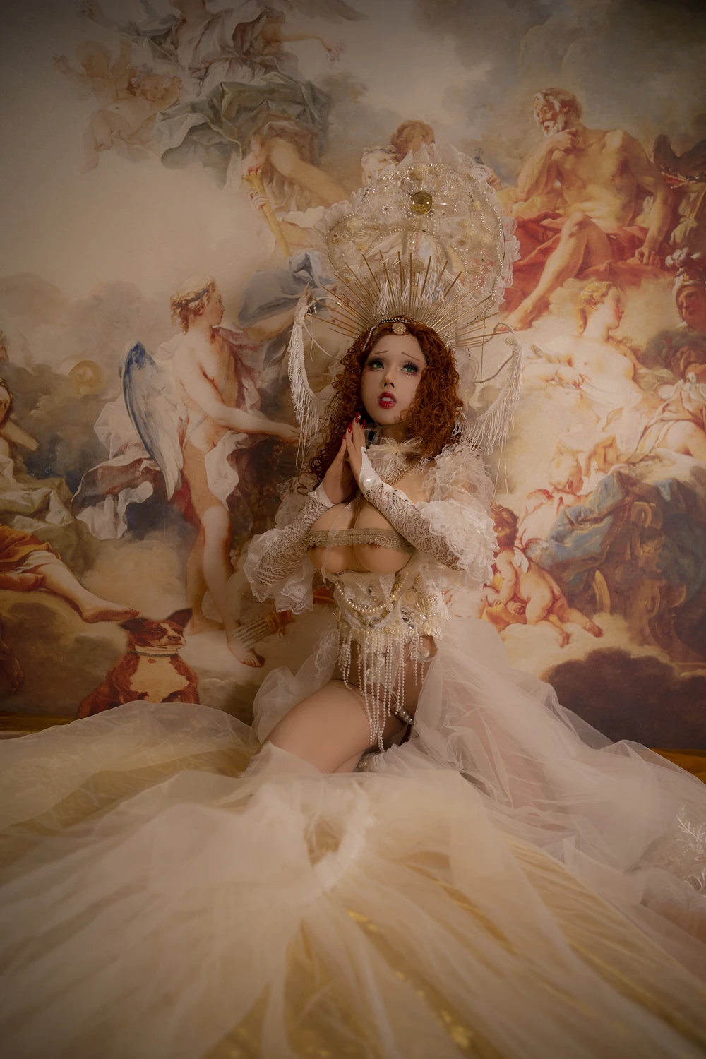 Cosplay 钛合金TiTi – 圣诞圣母 - P4
