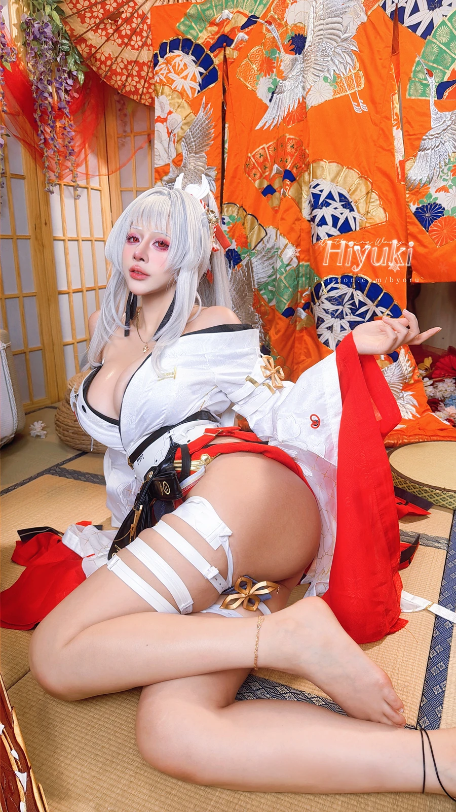 Cosplay 日本性感萝莉Byoru – Hiyuki 鸣潮 绯雪 - P54