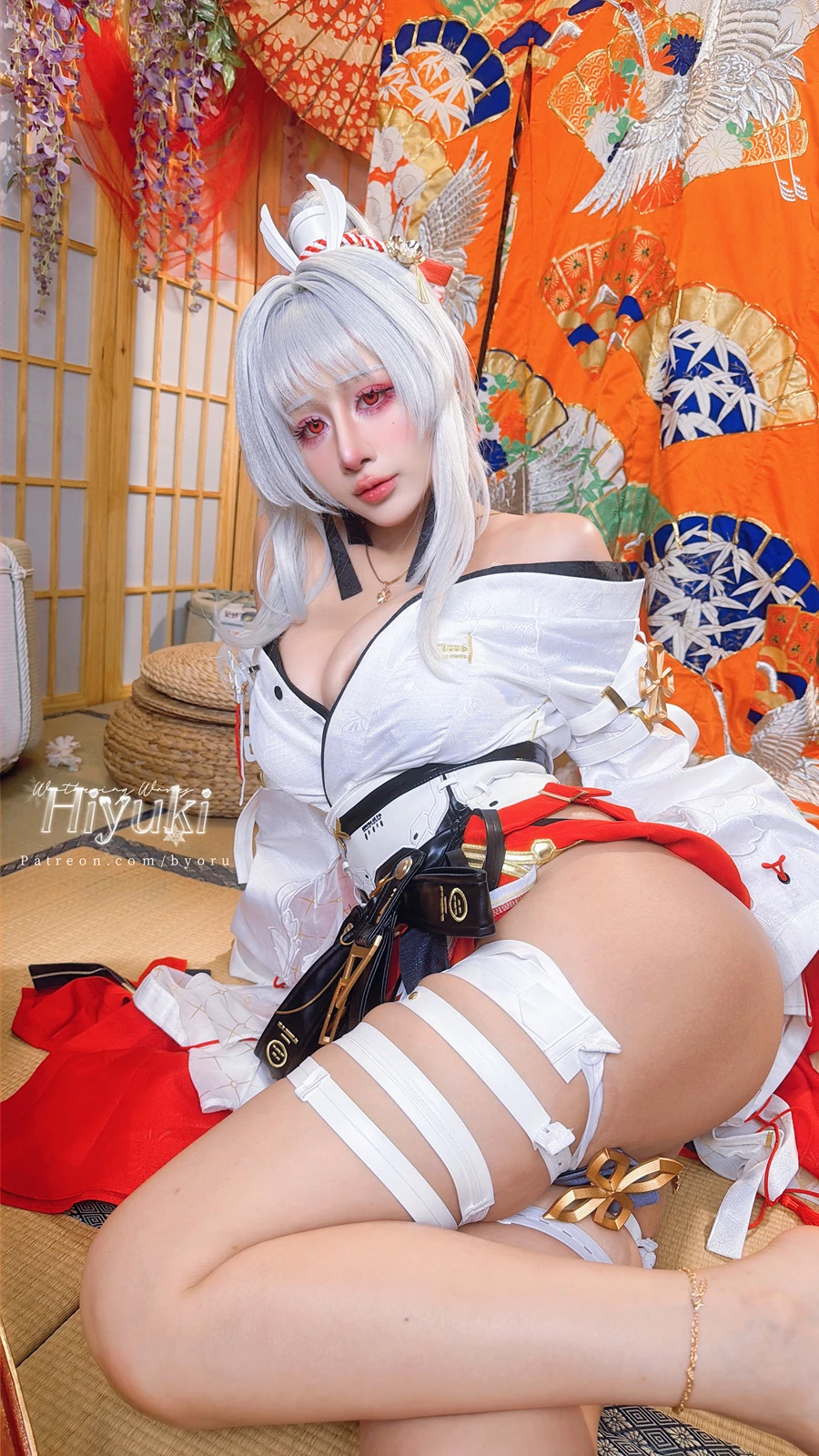 Cosplay 日本性感萝莉Byoru – Hiyuki 鸣潮 绯雪 - P55