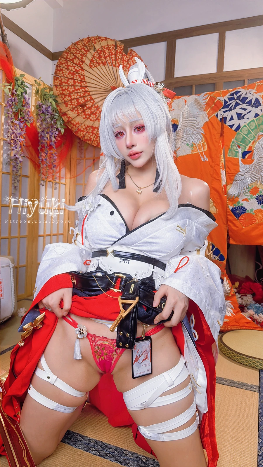 Cosplay 日本性感萝莉Byoru – Hiyuki 鸣潮 绯雪 - P60