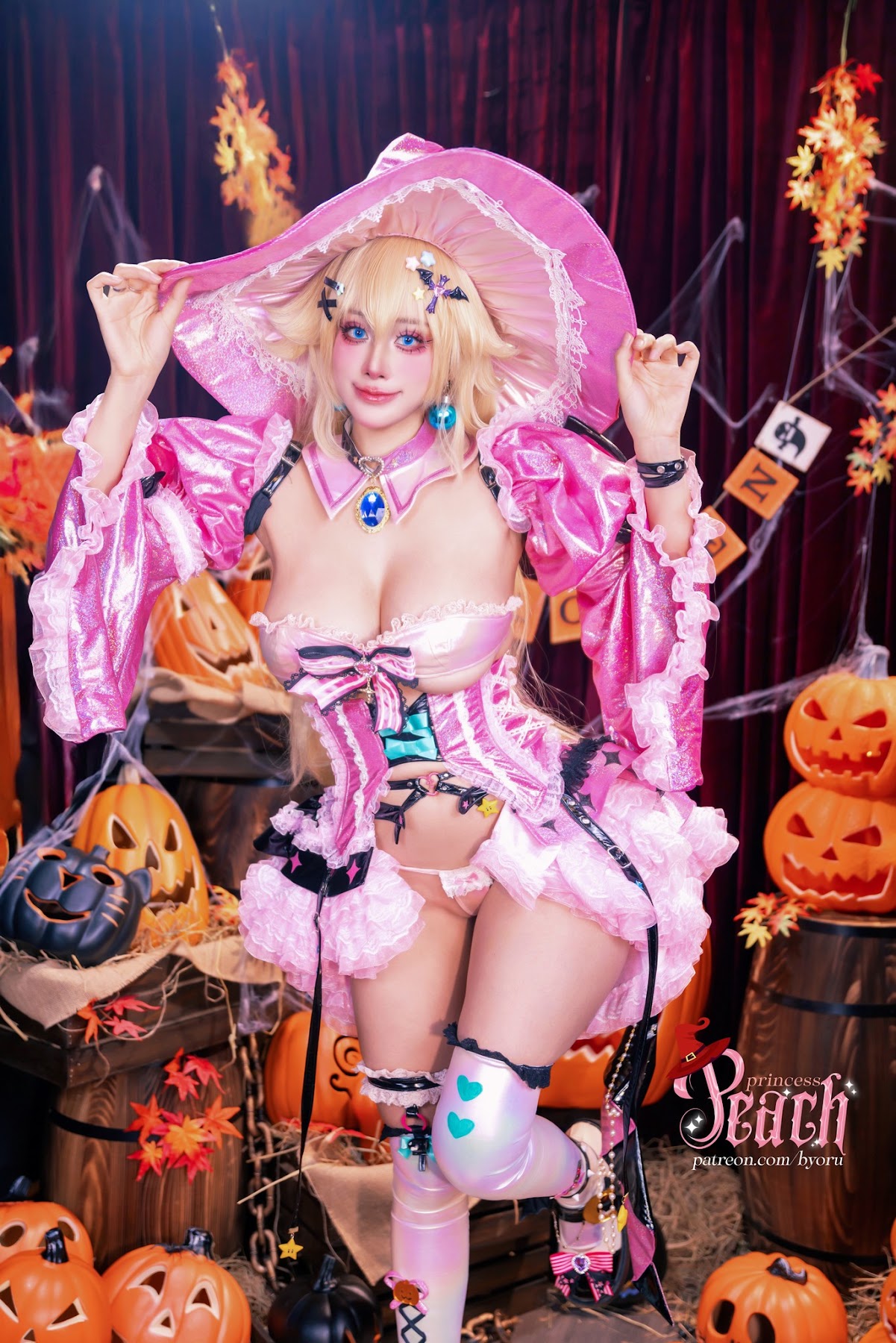 Coser@Byoru – Peach princess Witch - P53