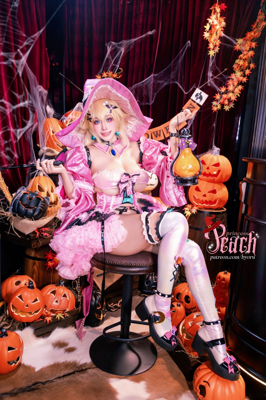 Coser@Byoru – Peach princess Witch - P54