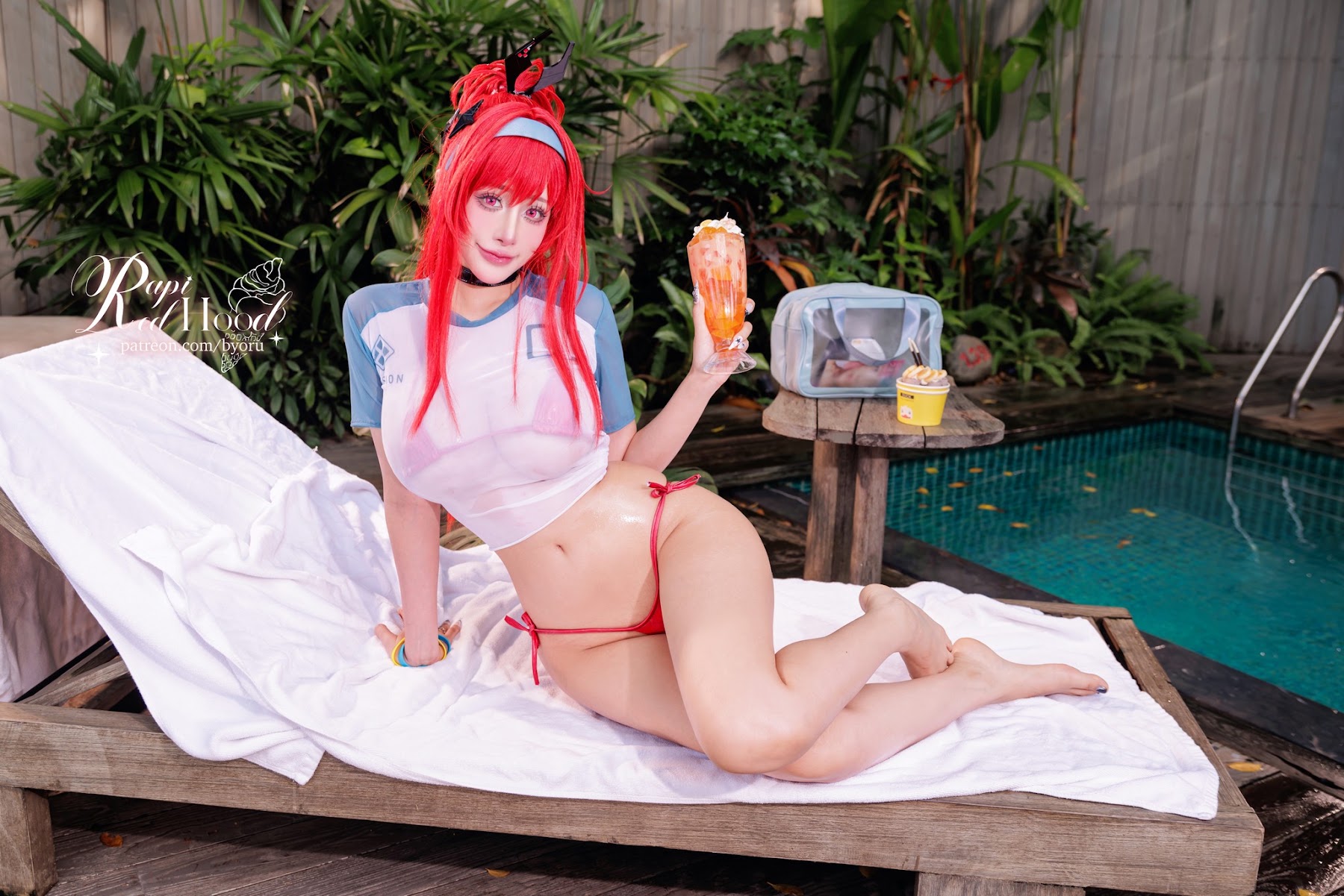 Coser@Byoru – Rapi Redhood summer&胜利女神 妮姬 拉毗小红帽 - P10