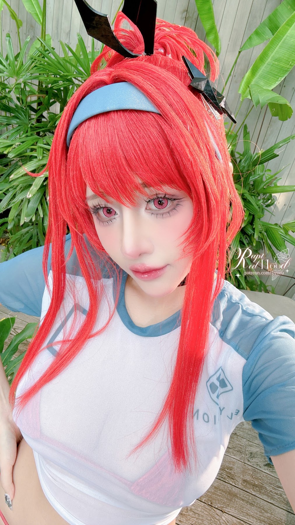 Coser@Byoru – Rapi Redhood summer&胜利女神 妮姬 拉毗小红帽 - P34