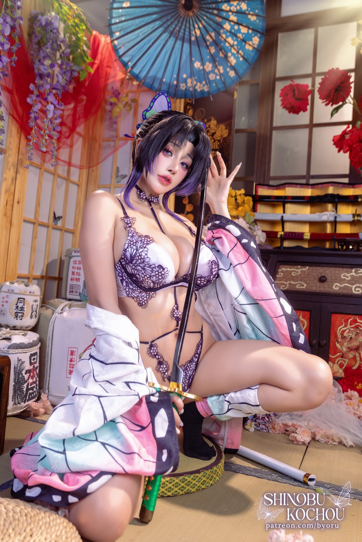 Coser@Byoru – Shinobu Kochou HD – 鬼灭之刃 蝴蝶忍 - P15