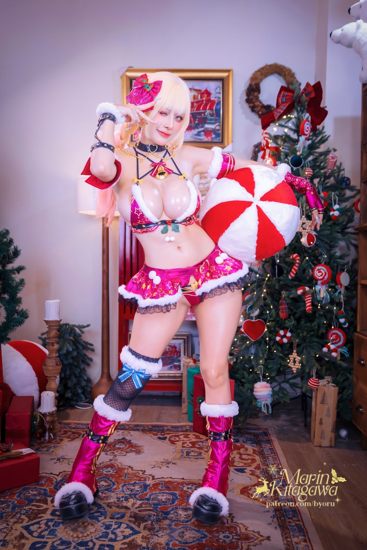 Coser@Byoru – Xmas Marin 更衣人偶坠入爱河 喜多川海梦圣诞 - P23