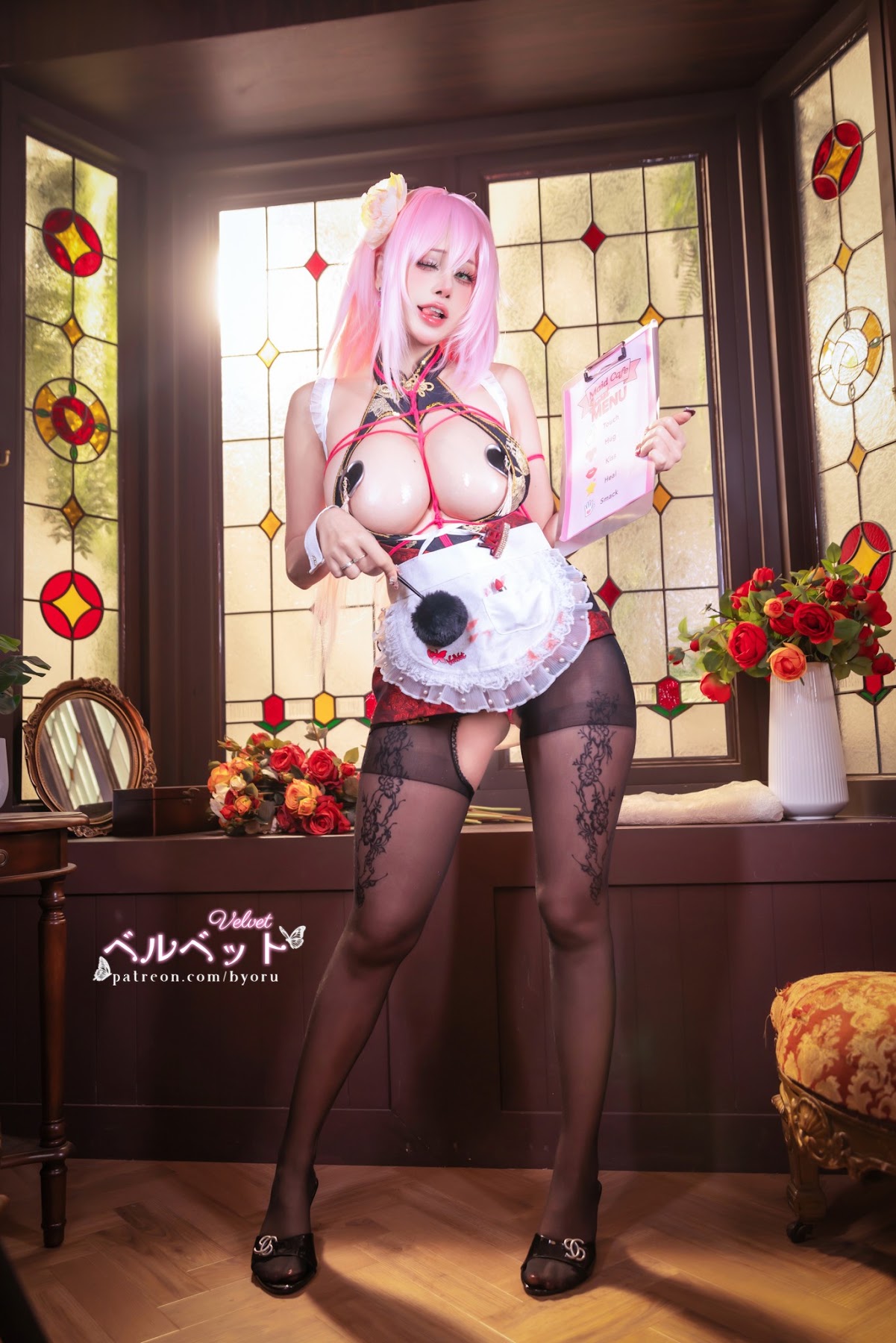 Coser@Byoru – Velvet Maid Nikke 薇尔维特女仆 - P12