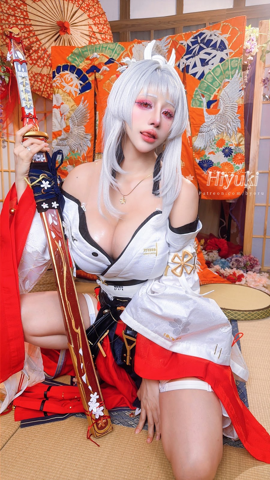 Coser@Byoru – Wuthering Waves – Hiyuki 鸣潮 绯雪 - P48