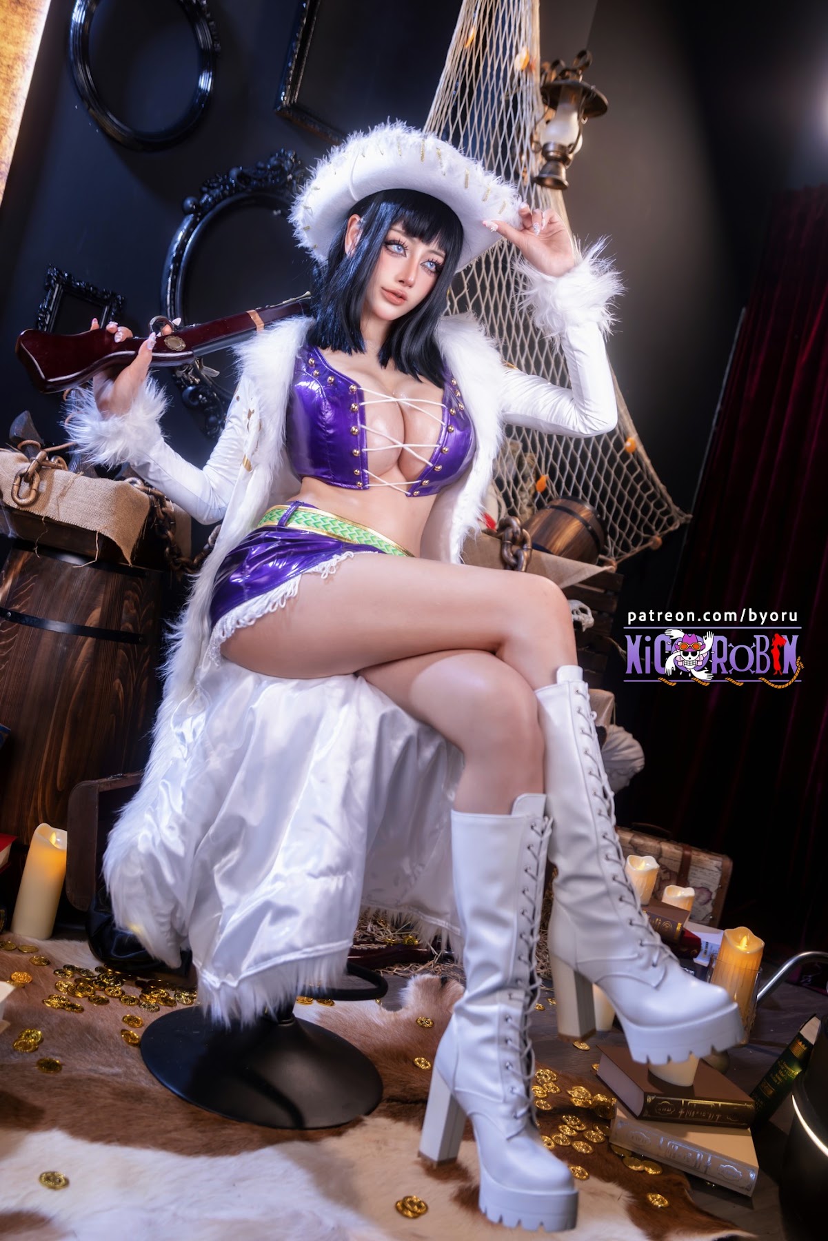 Coser@Byoru – 海贼王 妮可·罗宾 - P33