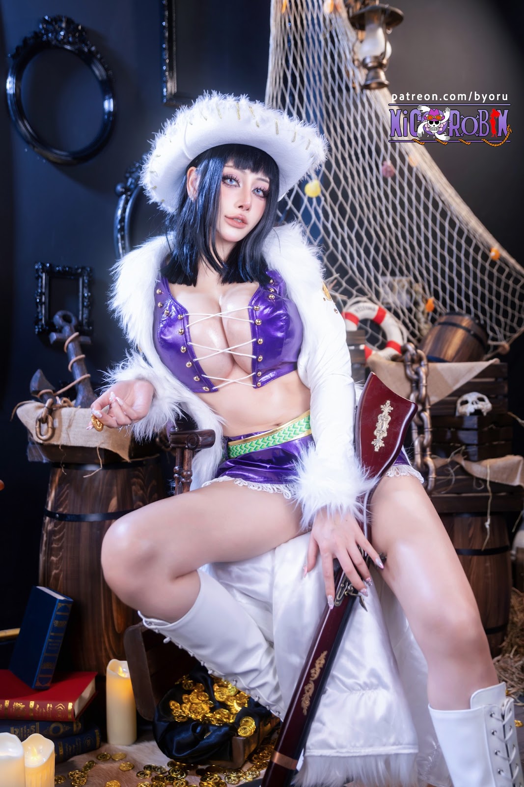 Coser@Byoru – 海贼王 妮可·罗宾 - P37