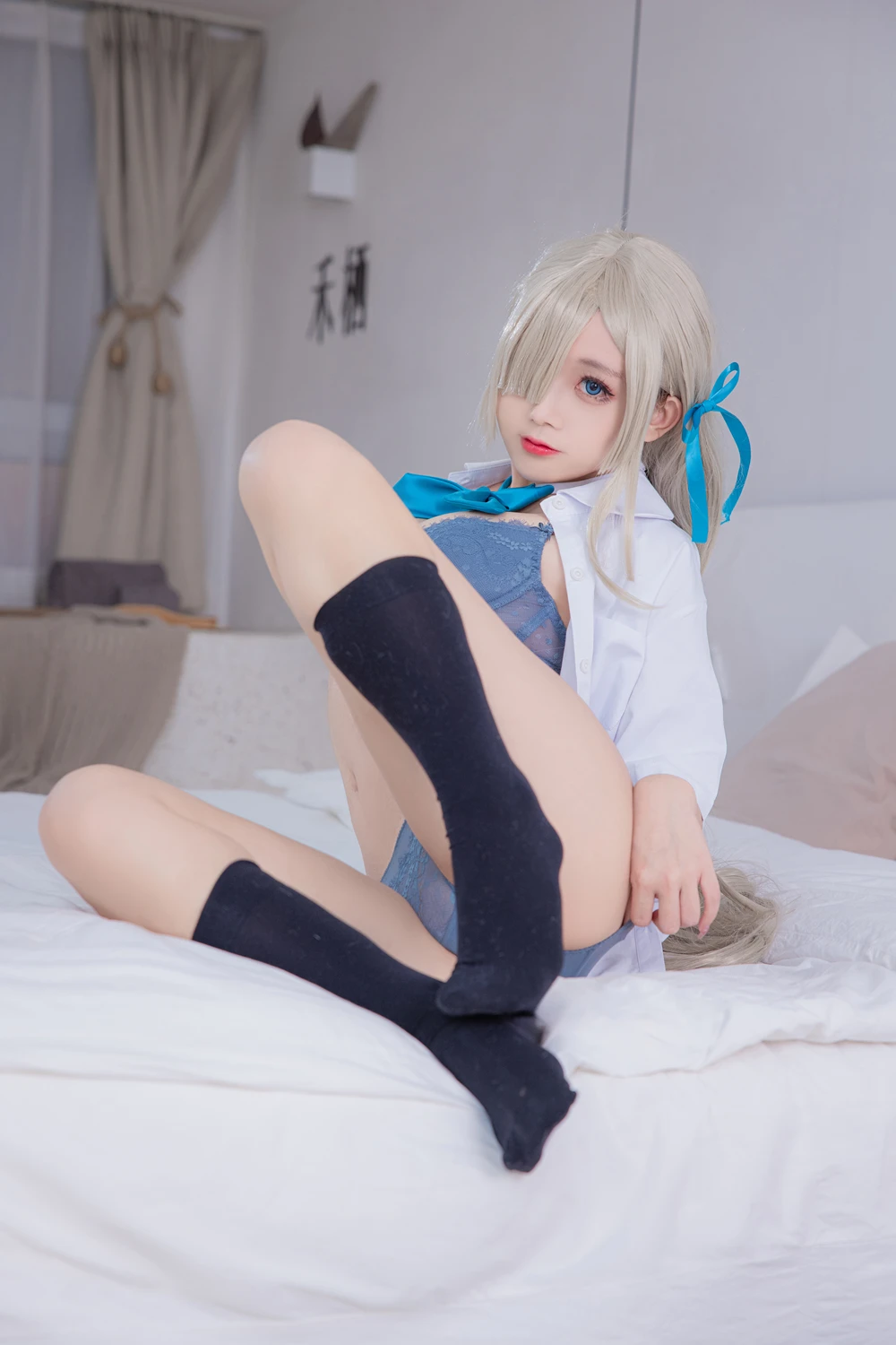 Cosplay Rinaijiao日奈娇 – 碧蓝档案 明日奈 - P17
