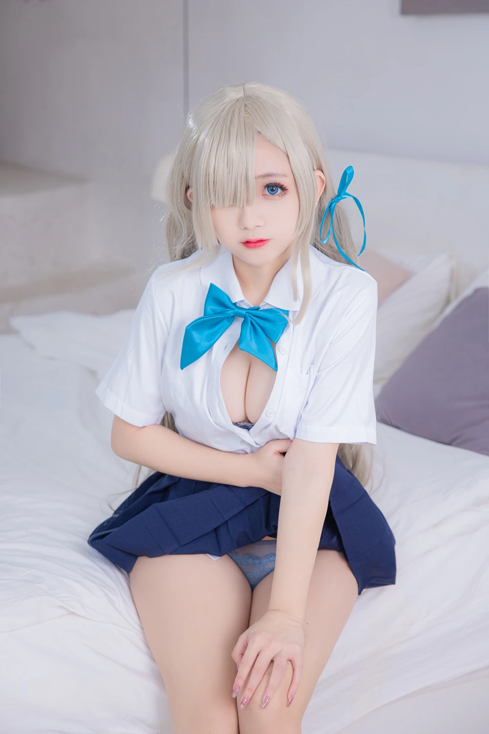 Cosplay Rinaijiao日奈娇 – 碧蓝档案 明日奈 - P3