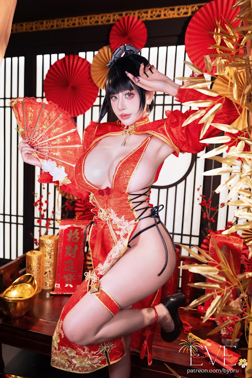 Coser@Byoru – Eve New Year Qipao