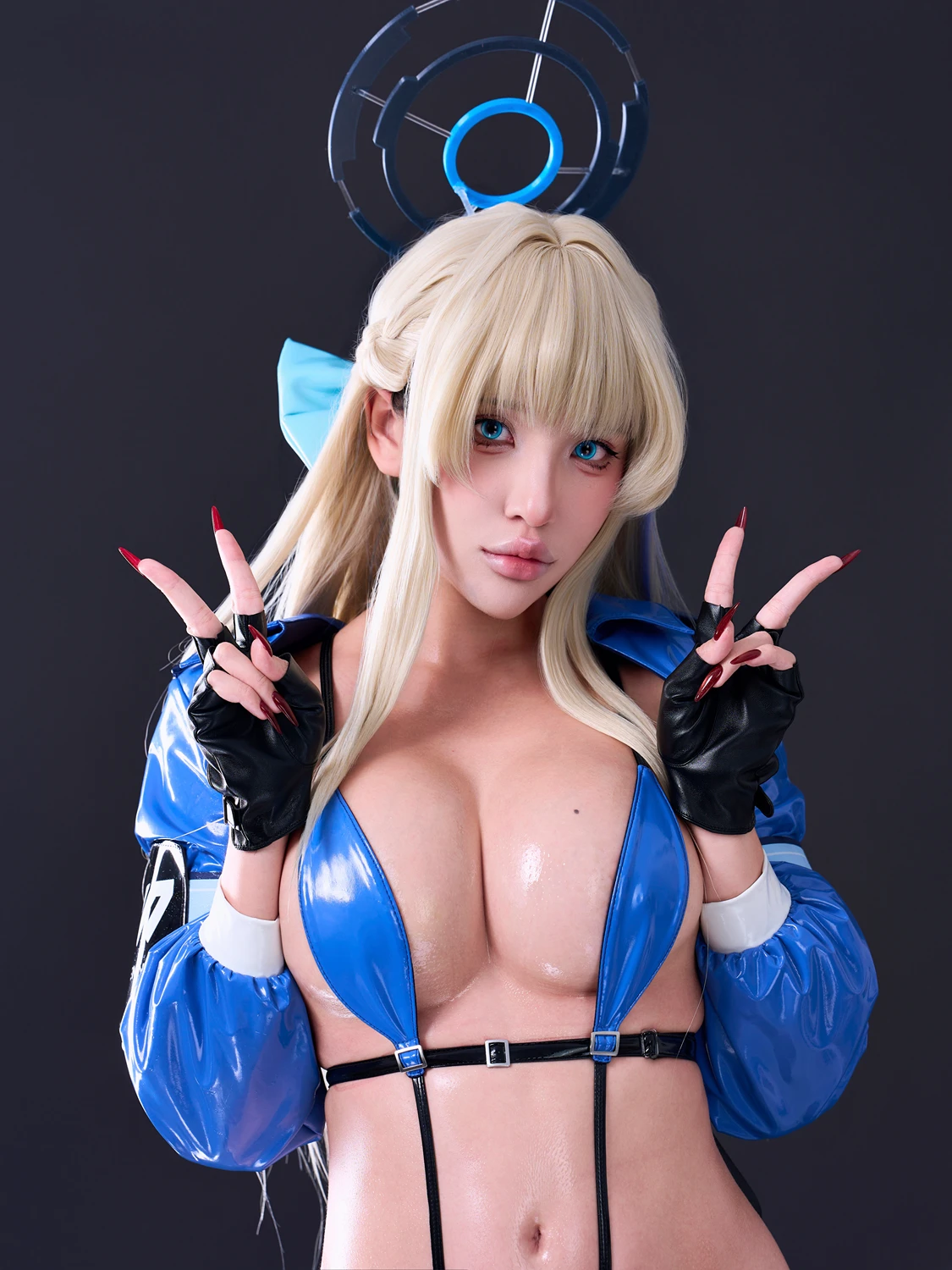 Cosplay PuyPuy プィプィ – 蔚蓝档案 飞鸟马时 - P14