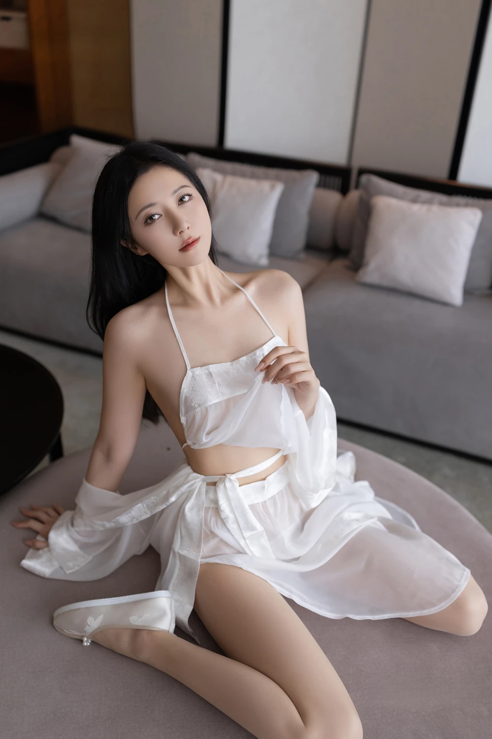 鱼子酱Fish – 秀人网模特 奶浴+S - P13