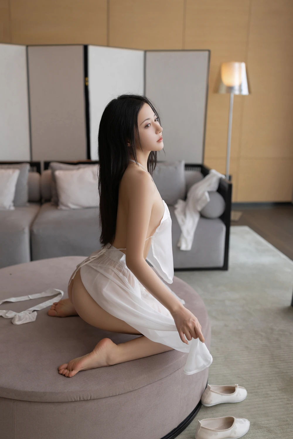 鱼子酱Fish – 秀人网模特 奶浴+S - P62