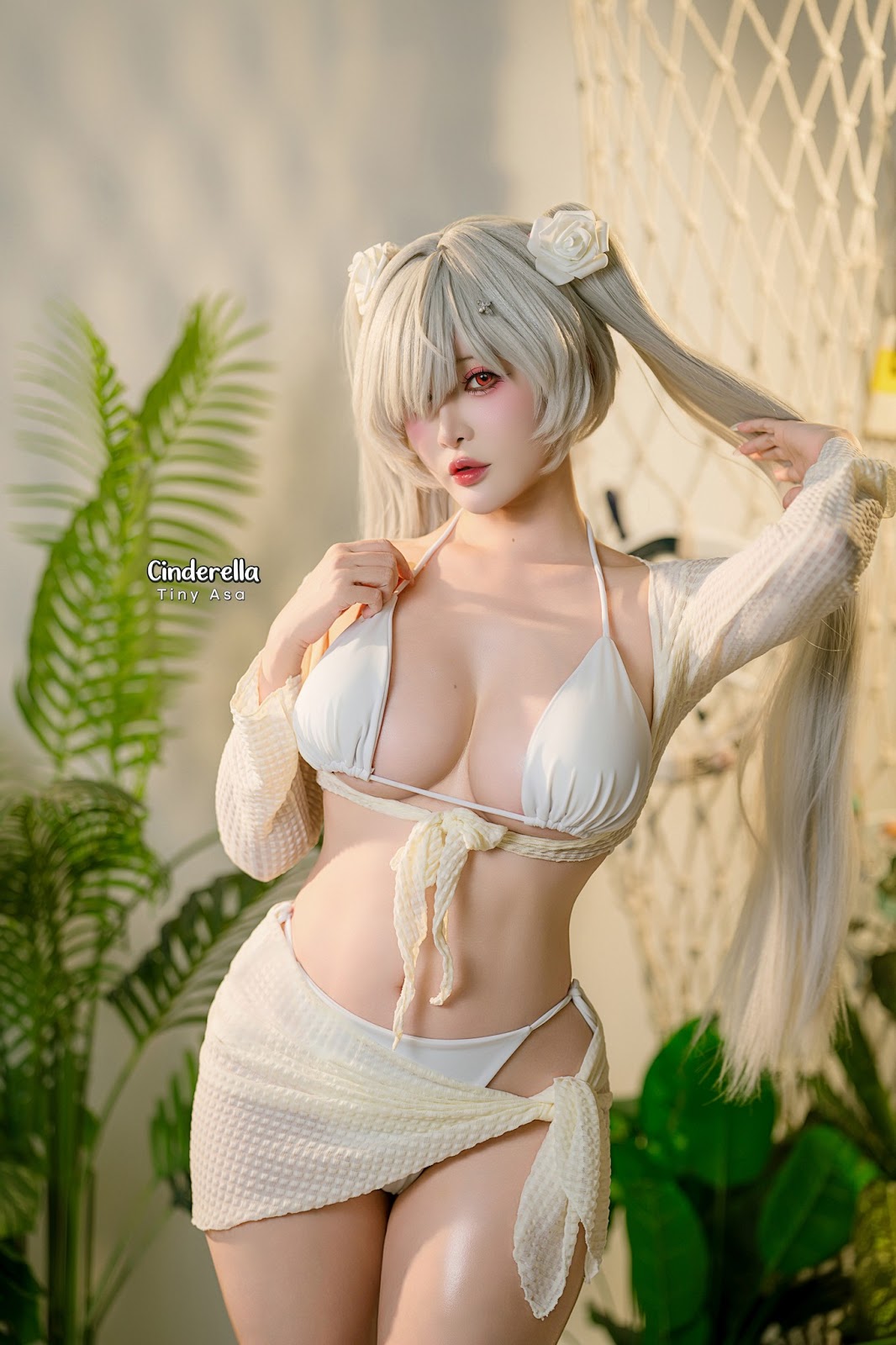 Coser@Tiny Asa – Cinderella Crystal Wave NIKKE – NIKKE 灰姑娘 琉璃波光 - P1