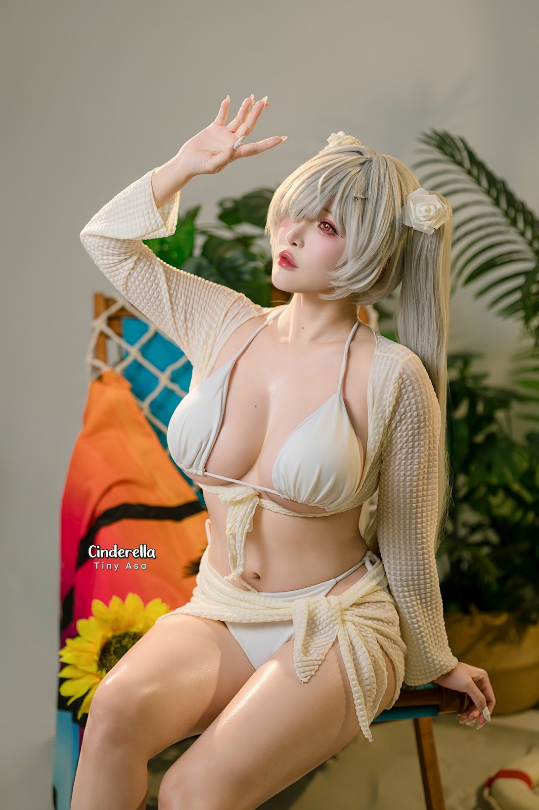 Coser@Tiny Asa – Cinderella Crystal Wave NIKKE – NIKKE 灰姑娘 琉璃波光 - P5
