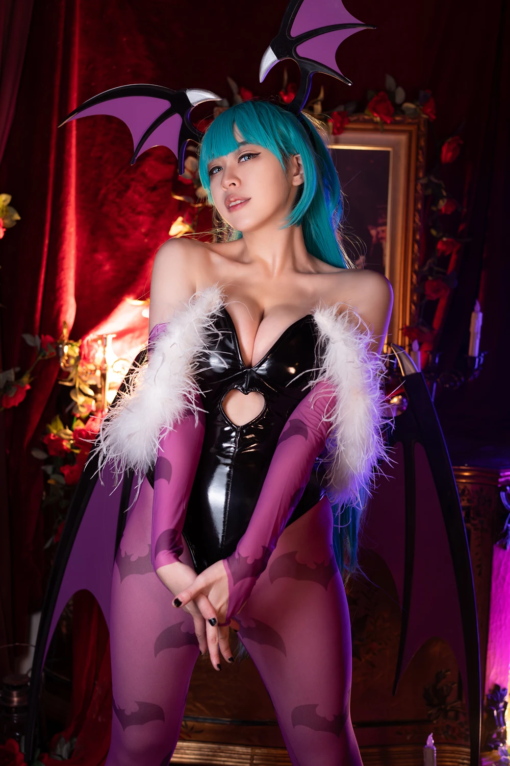 Cosplay Hatori Sama – Morrigan Darkstalkers - P10