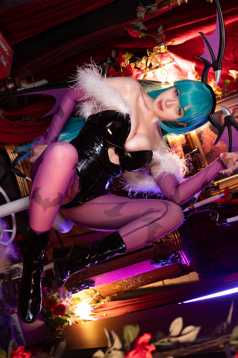 Cosplay Hatori Sama – Morrigan Darkstalkers - P15