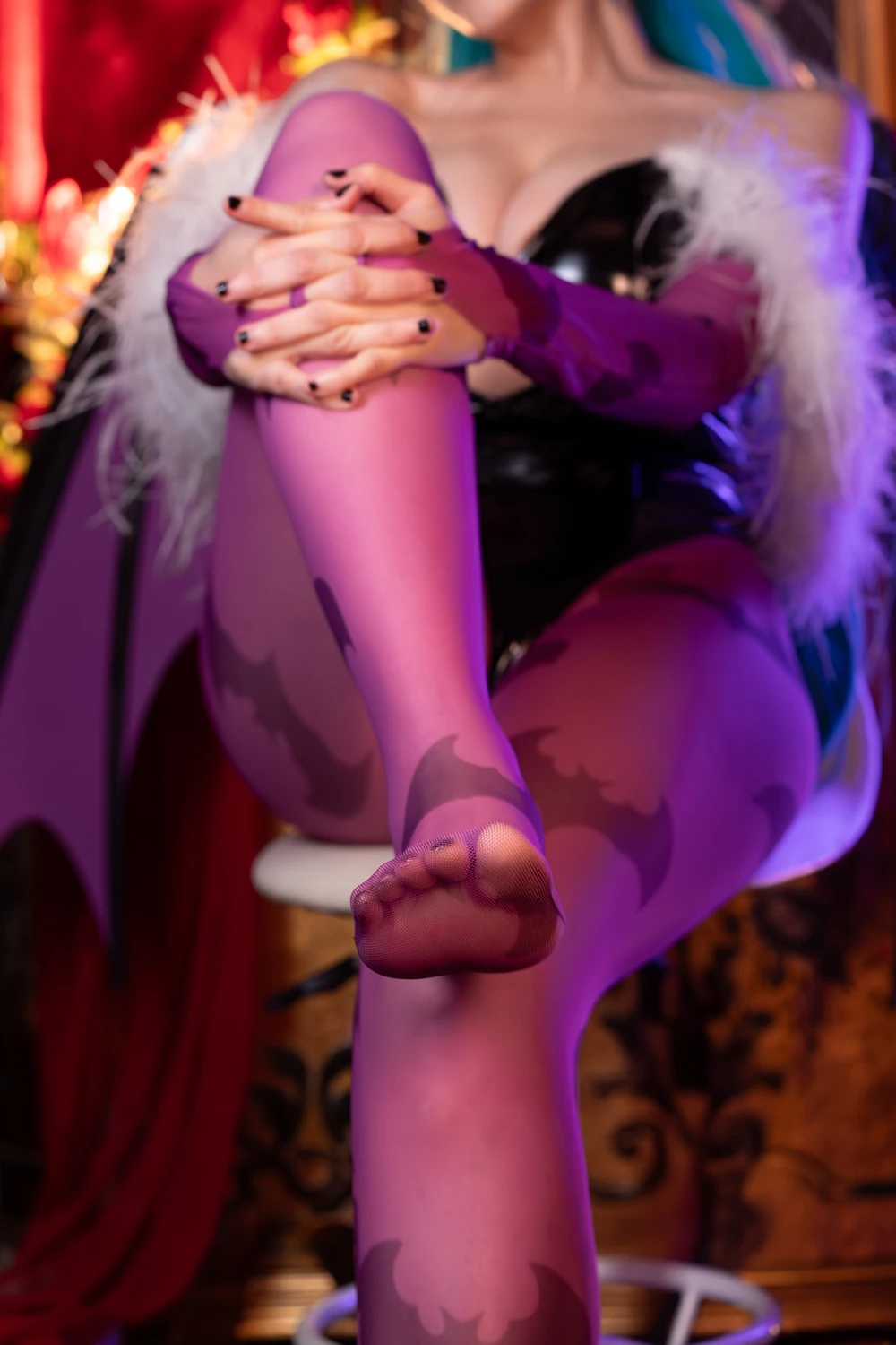 Cosplay Hatori Sama – Morrigan Darkstalkers - P34