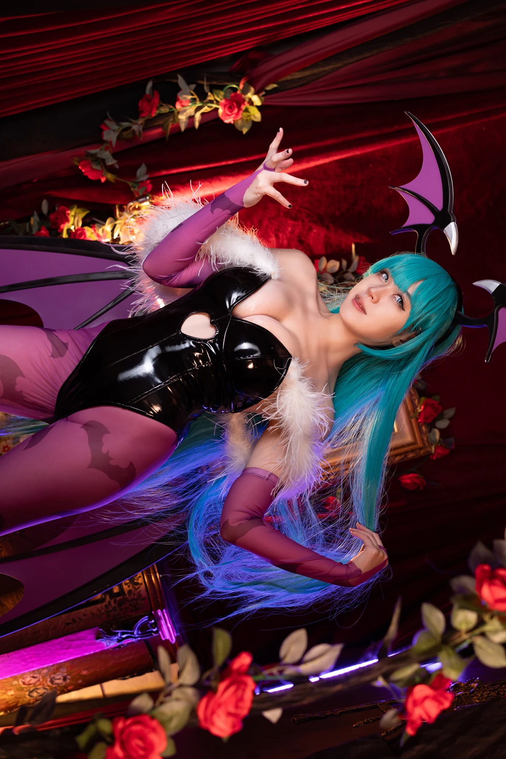 Cosplay Hatori Sama – Morrigan Darkstalkers - P4