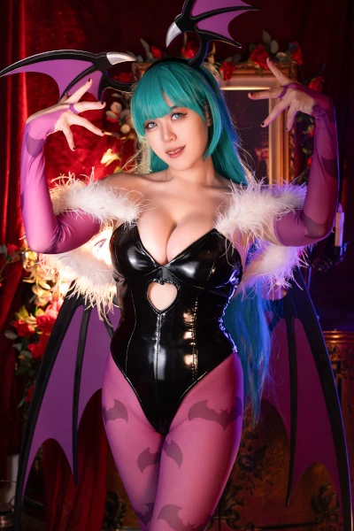 Cosplay Hatori Sama – Morrigan Darkstalkers