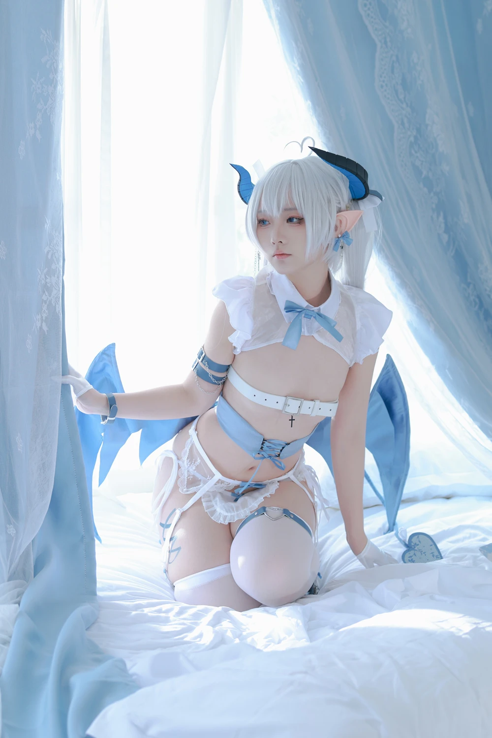 Cosplay G44不会受伤 – MiREA原创插画同人 琉璃魅魔 - P15