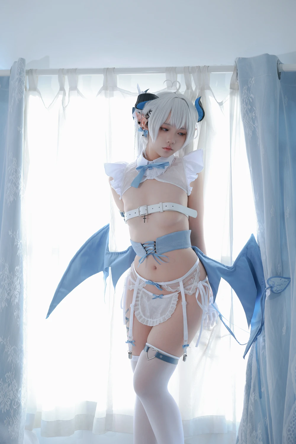 Cosplay G44不会受伤 – MiREA原创插画同人 琉璃魅魔 - P33
