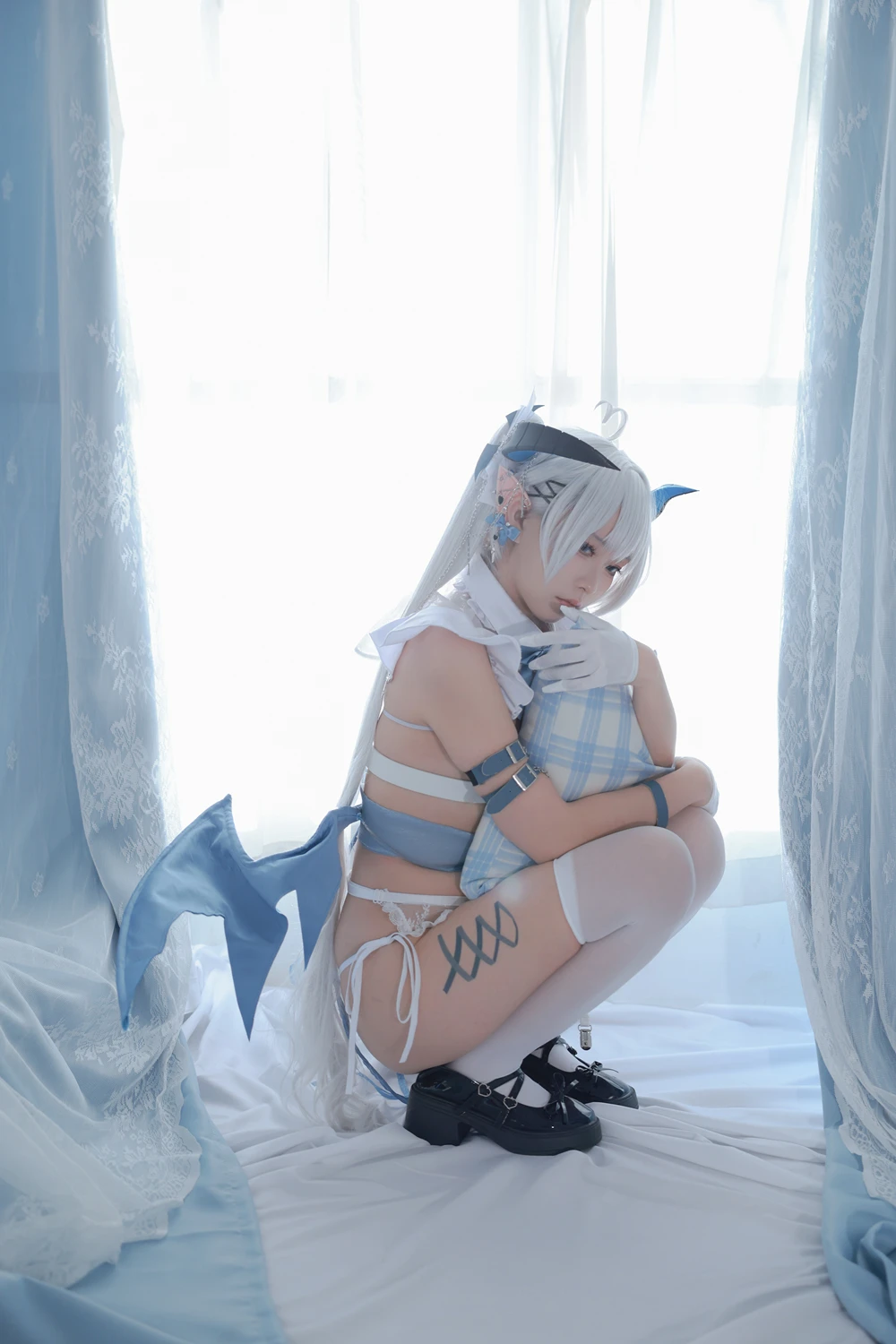Cosplay G44不会受伤 – MiREA原创插画同人 琉璃魅魔 - P36