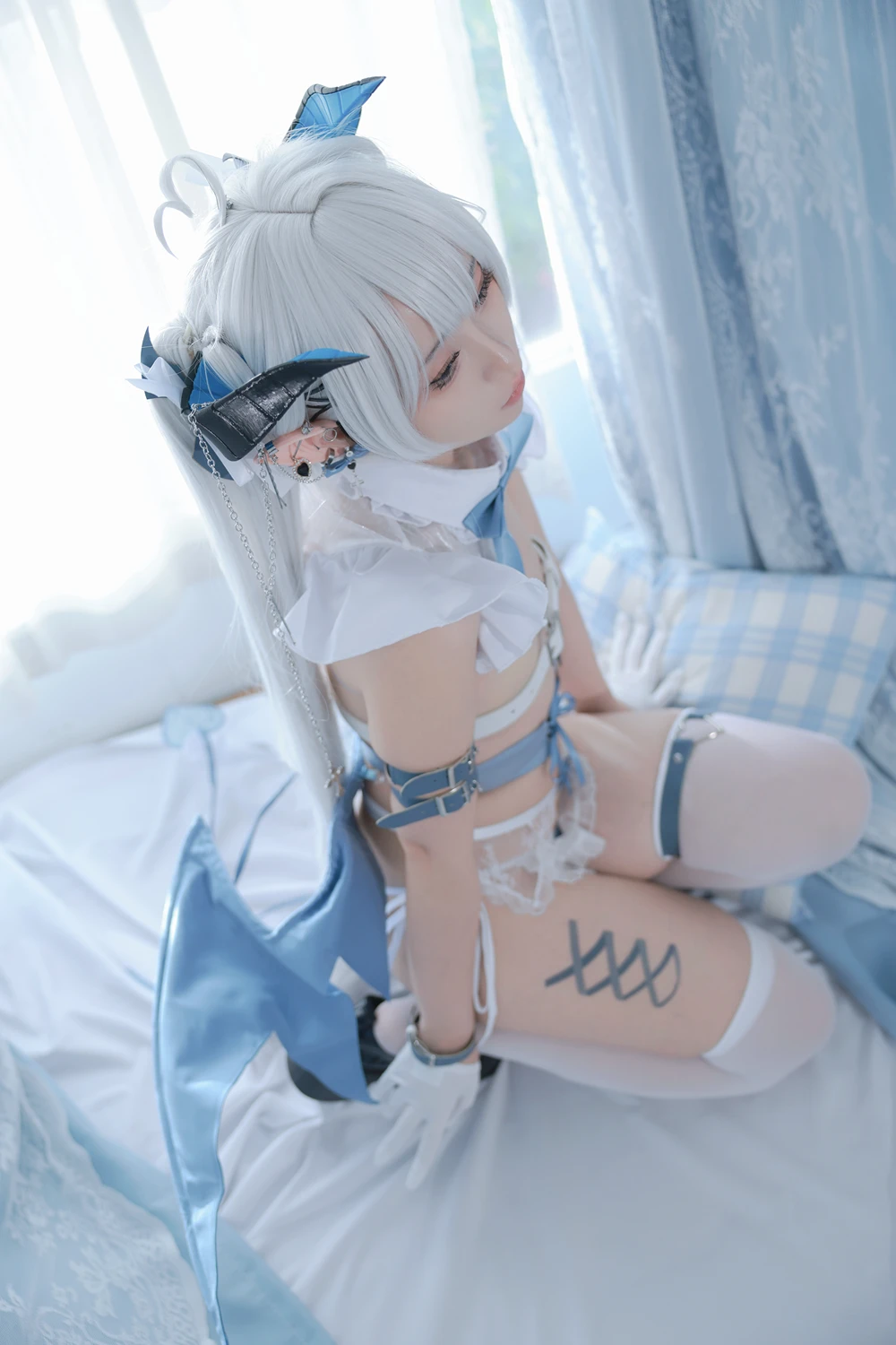 Cosplay G44不会受伤 – MiREA原创插画同人 琉璃魅魔 - P38