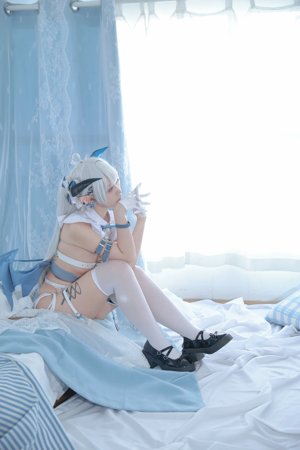 Cosplay G44不会受伤 – MiREA原创插画同人 琉璃魅魔 - P41