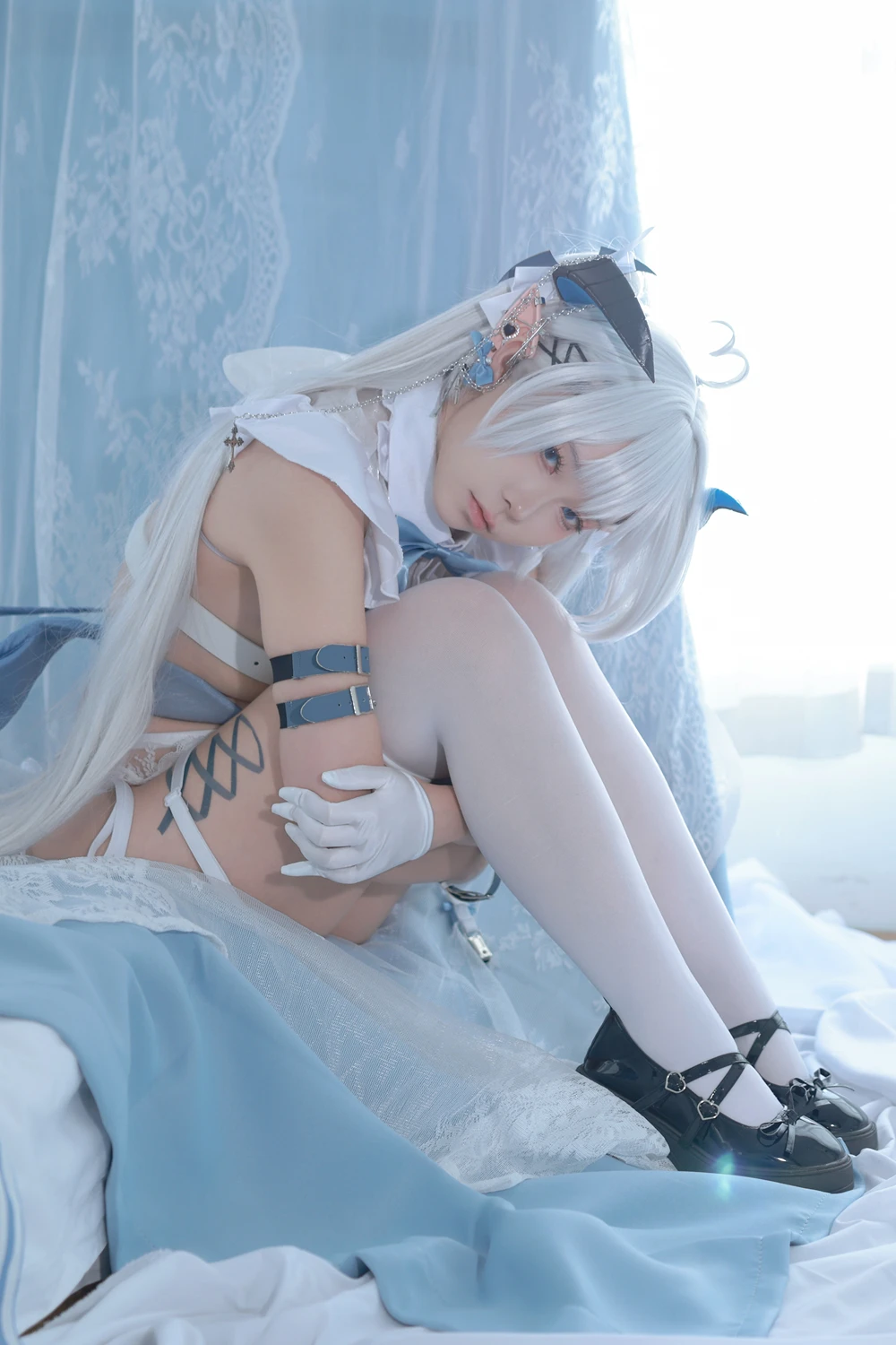 Cosplay G44不会受伤 – MiREA原创插画同人 琉璃魅魔 - P42