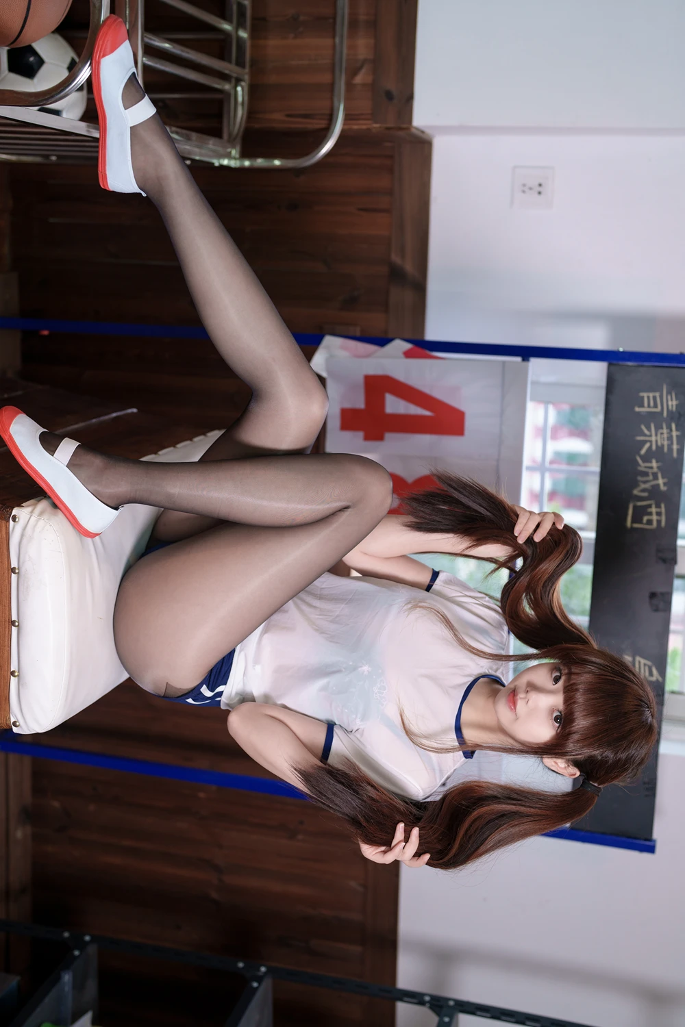 Cosplay 雪琪SAMA – 体育室 - P4