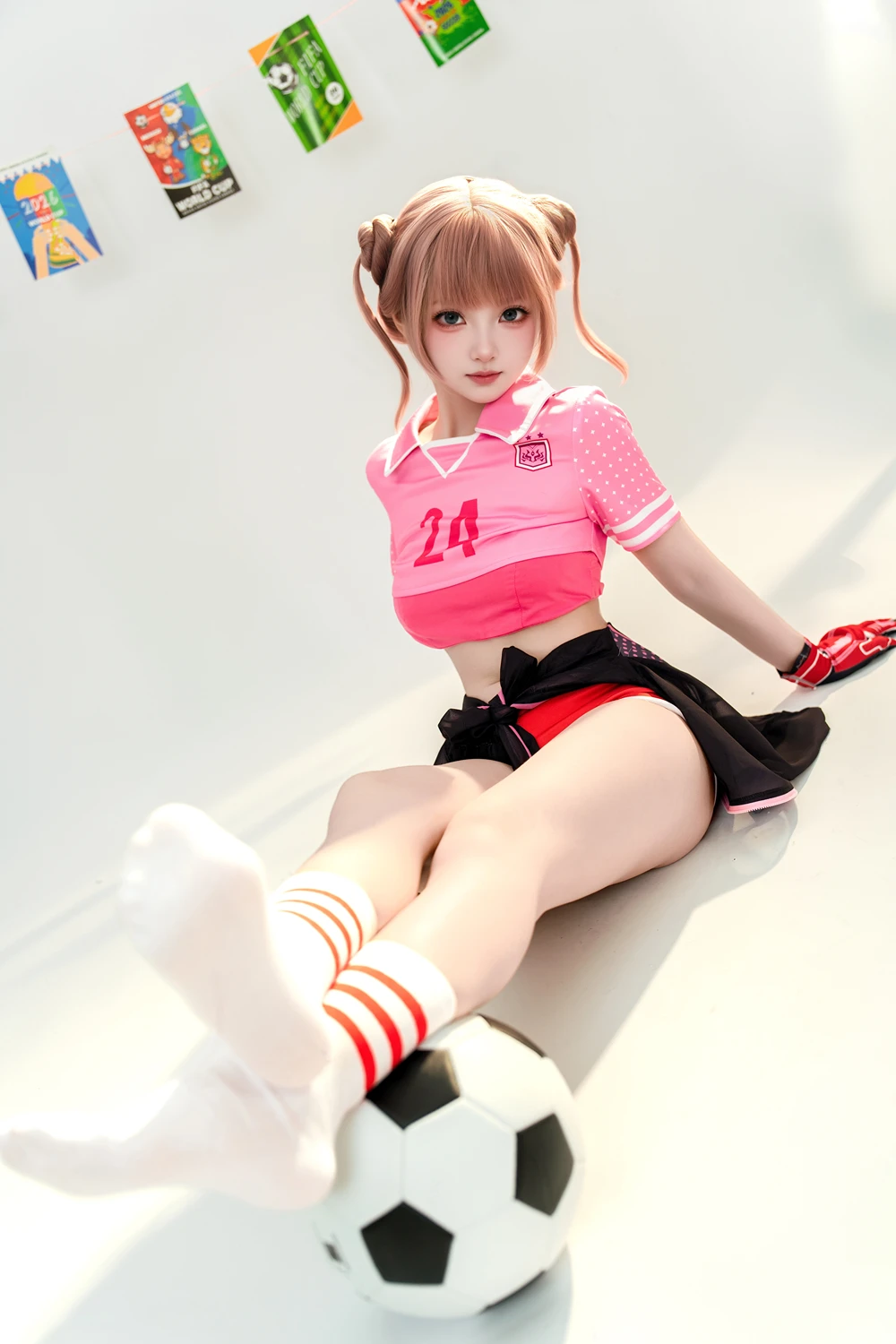 Cosplay Bangni邦尼 – 金牌门将 - P15