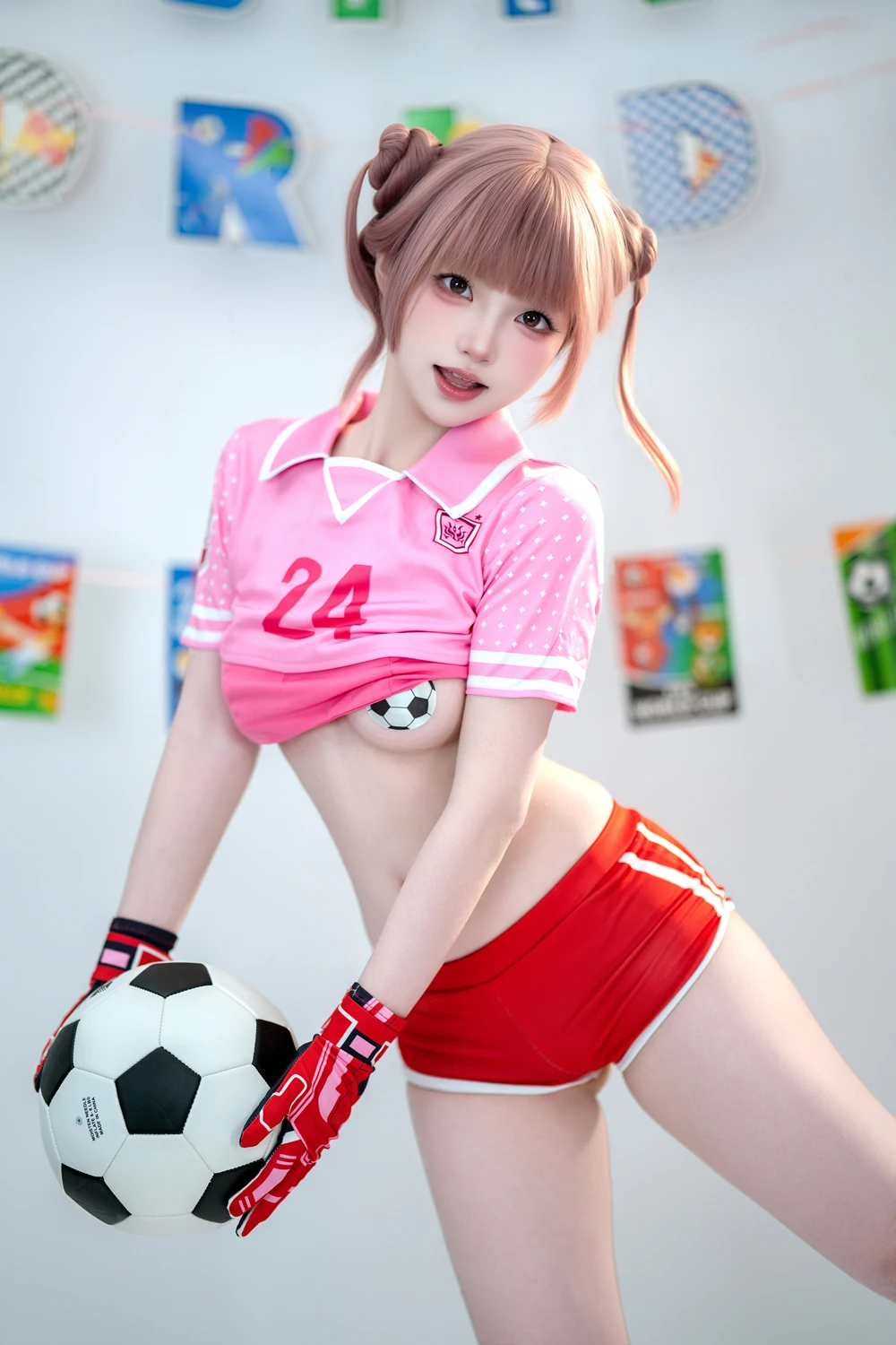 Cosplay Bangni邦尼 – 金牌门将 - P20