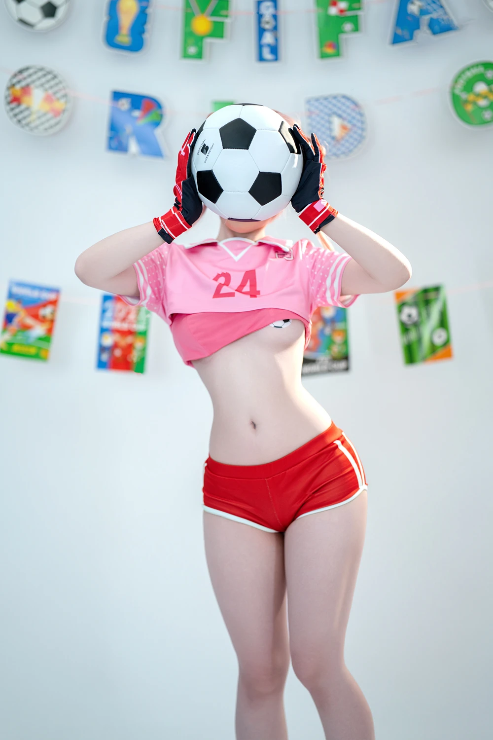 Cosplay Bangni邦尼 – 金牌门将 - P21