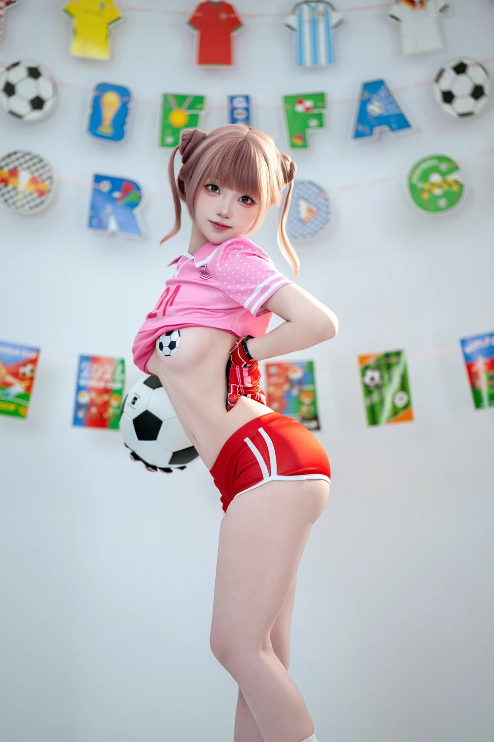 Cosplay Bangni邦尼 – 金牌门将 - P24
